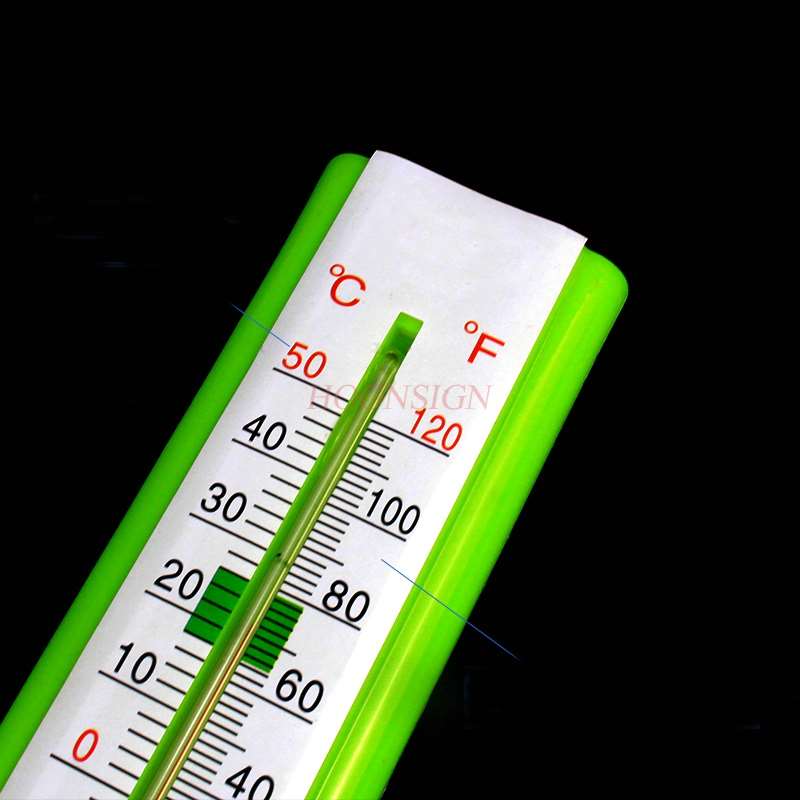 Termômetro de aprendizagem de temperatura experimento para ensinar medidor de verão e inverno-30 a 50 graus instrumento de ensino de física