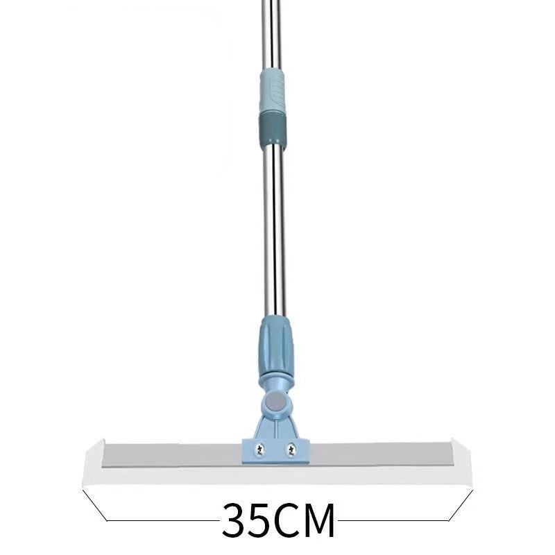 Multifunction Magic Broom Magic Floor Wiper Rotatable Wiper Scraper Telescopic Broom Floor Window Squeegee Water Cleaning Tools: 35cm