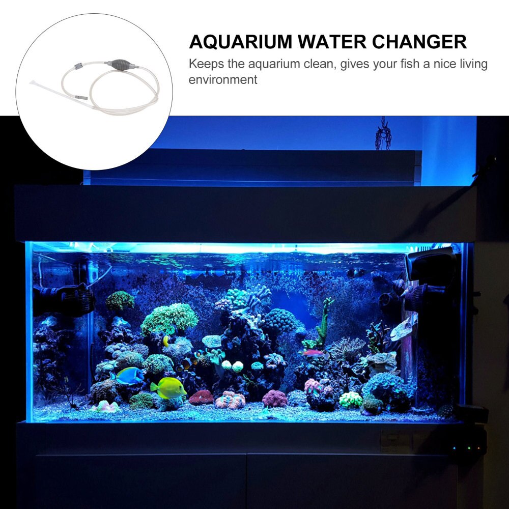 1 einstellen Aquarium Kies Reiniger Teich Sand Waschen Werkzeug Siphon Schmutz Entferner-Werkzeug