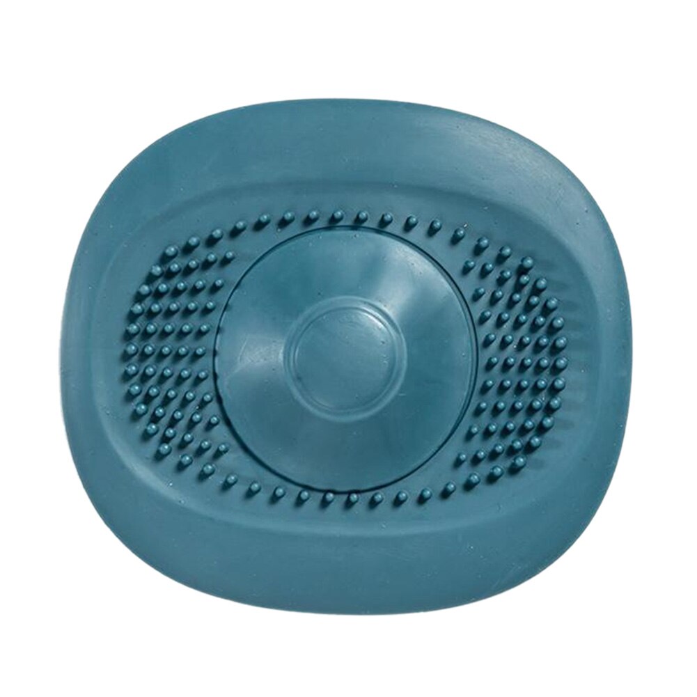 Vask avløp tjener plugg pop-opp kjerne universell tjener avløpsfilter i rustfritt stål hårfanger kjøkken deodorant baderomsverktøy: Mørkeblå