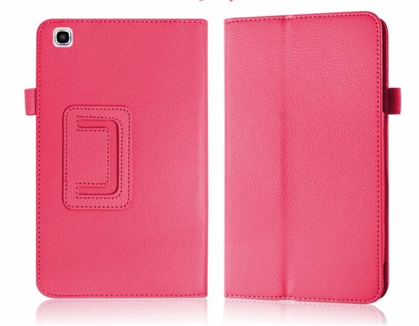 Case voor Samsung Galaxy Tab 3 8.0 T310 T311 Lederen Tablet Gevallen voor Samsung Galaxy Tab3 SM-T310 8 Cover Stand beschermende Shell: rose