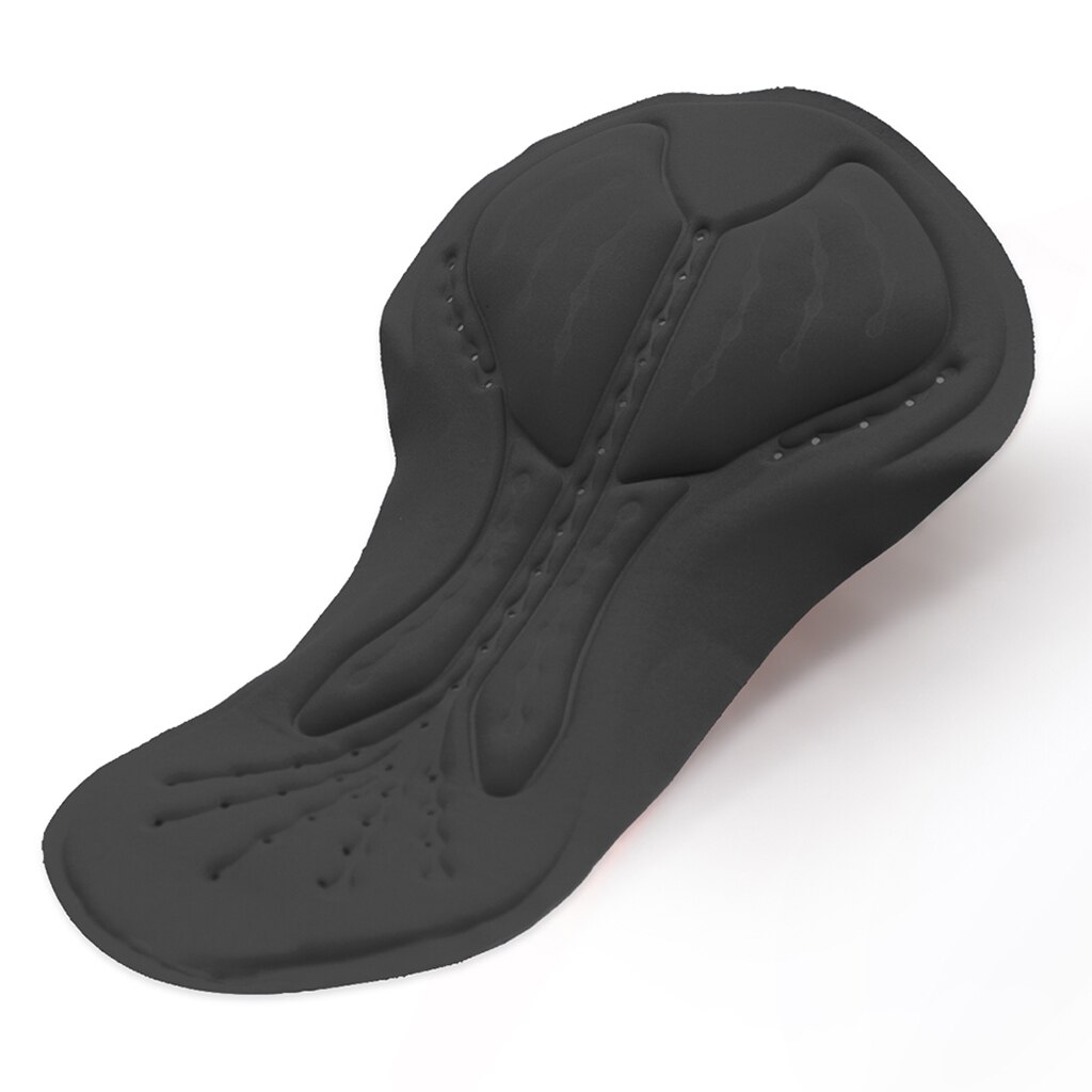 Ademend Gel Padding 3D Pad Gel Padding Voor Fietsen Shorts: Black
