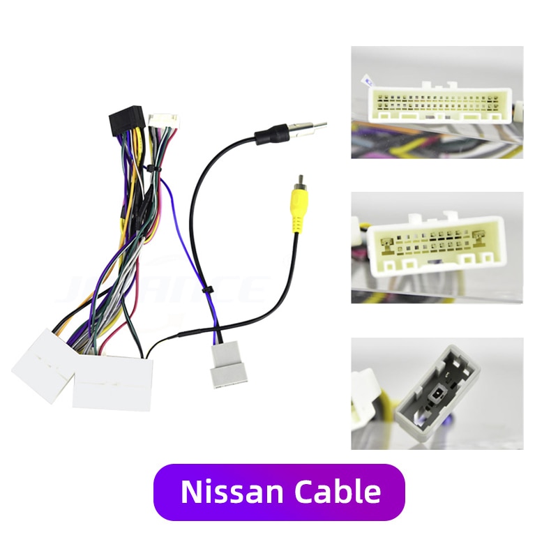 Reakosound Android 2 Din Connector Plug Kabel Autoradio Adapter Multimedia Universele Voor Accessoires Draad Vw Nissian Toyota