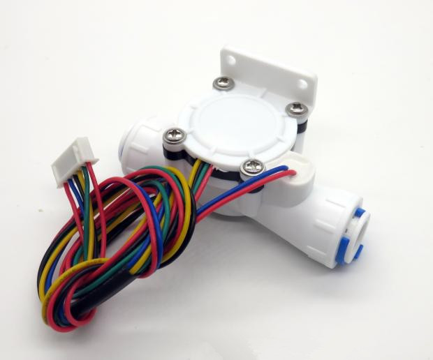 Tds &amp; Ntc Water Flow Sensor Temperatuur Geleidbaarheid Sensor Hall Flow Sensor Meter 6 Draden