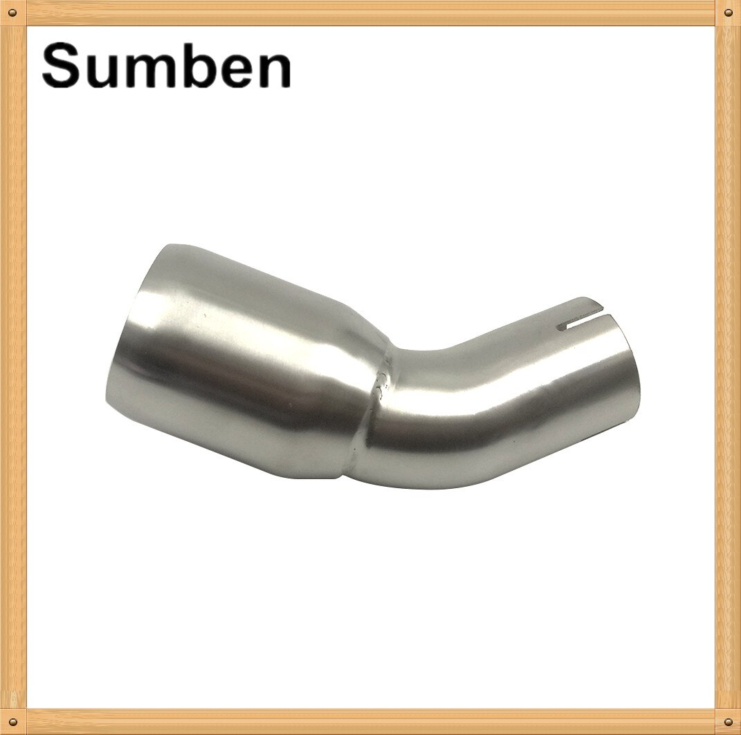 36-51MM Motorcycle Exhaust Pipe Connector Linker End Exhaust Elbow for Benelli 502C BJ500-6A