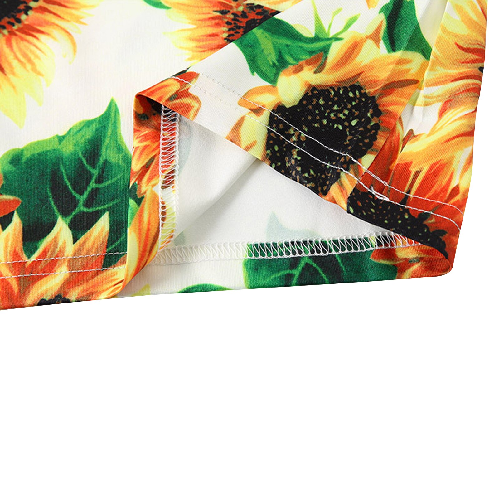 1-6Y Kids Boys Shirt Sunflower Print Tops Summer Stylish Short Sleeve Lapel Tops for Children Baby