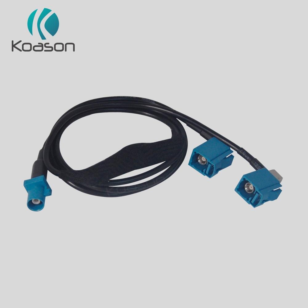 Car GPS fakra Antenna Splitter Cable for Car OE Radio GPS Screen GPS Split Cable and android GPS fakra antenna Accessories