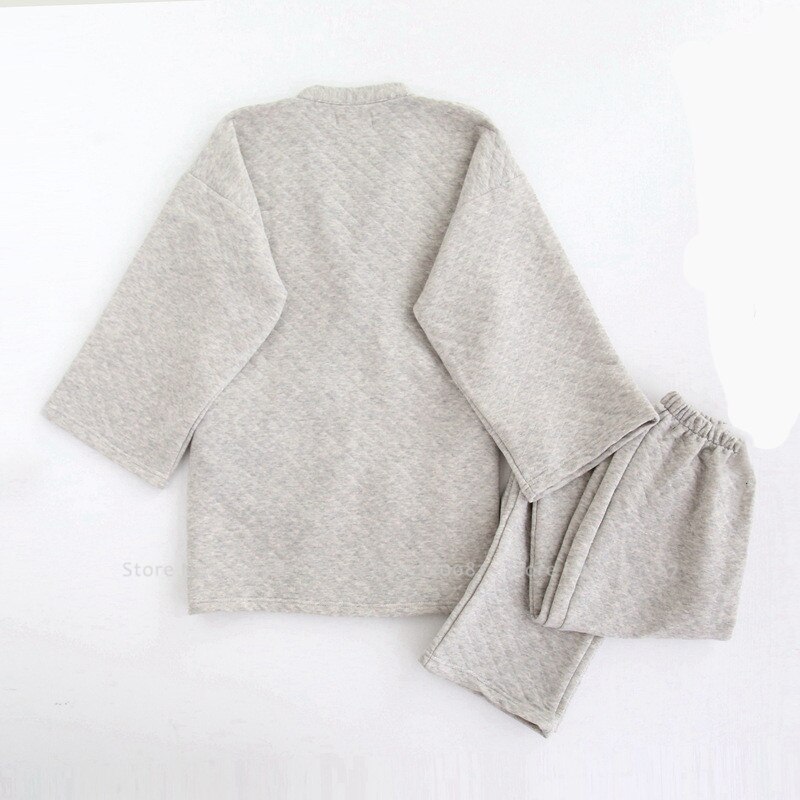Japanilainen yukata kimono obi sauna kylpylä kylpytakki talvi yöasut miehet pyjamat set puku haori neuletakit housut yöpaita pyjamat