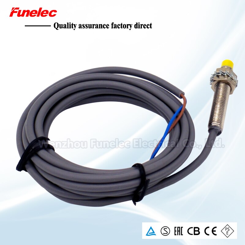 Inductance proximity switch metal induction switch sensor LJ8A3-2-Z/BX DC three wire NPN often open