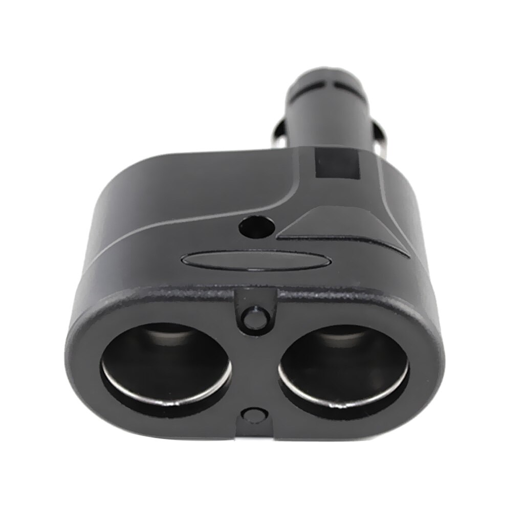 2 In 1 Way Auto Sigarettenaansteker Splitter 12V Autolader Adapter