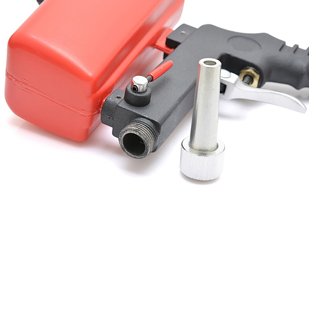 Small Sand Blasting Machine Portable Gravity Pneumatic Abrasive Sand Blaster with Blaster Tip Hand Held Sandblasting Sprayer