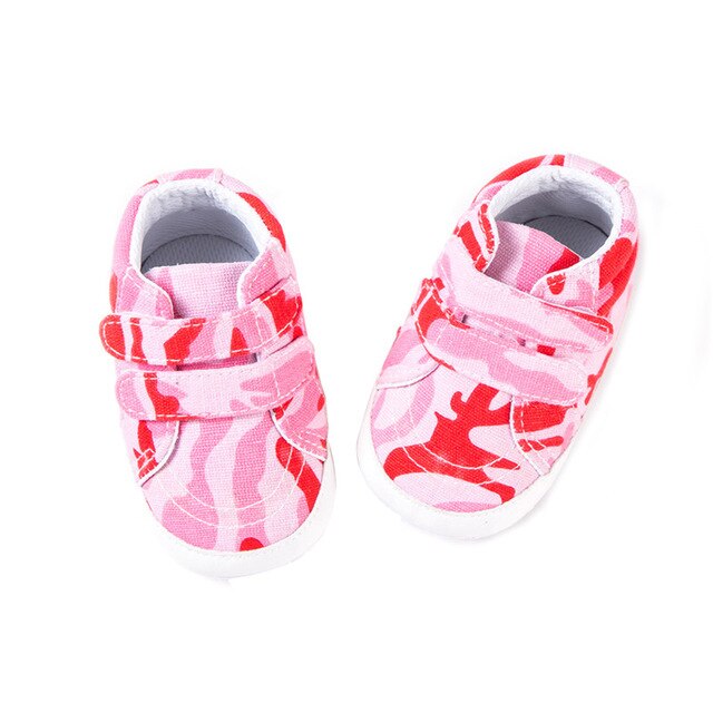 Kids Baby Babyschoenen Schoenen Ademend Baby Peuter Camouflage Schoenen Meisje Jongen Casual Schoenen Bodem Comfortabele Anti-Slip Schoenen