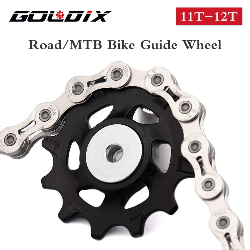 GOLDIX MTB Fahrrad Pulley Rad Nylon Faser 11T 12T Rennrad Jockey Schaltwerk Reparatur Kit für Shimano sram X01 XX1 GX NX