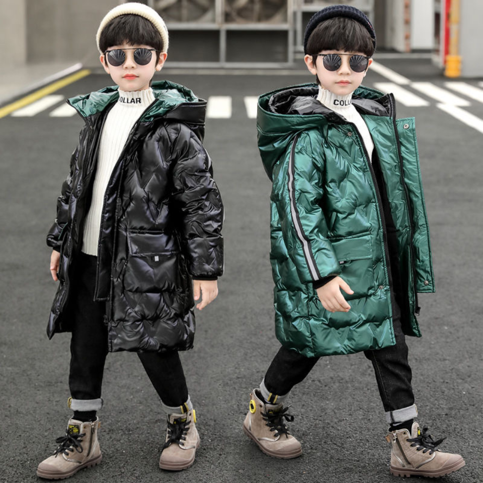 Plumífero con capucha para niños, abrigo cálido de , chaquetas para niños de 4, 5, 6, 8, 9, 10, 11, 12, 13, 14 años, invierno,