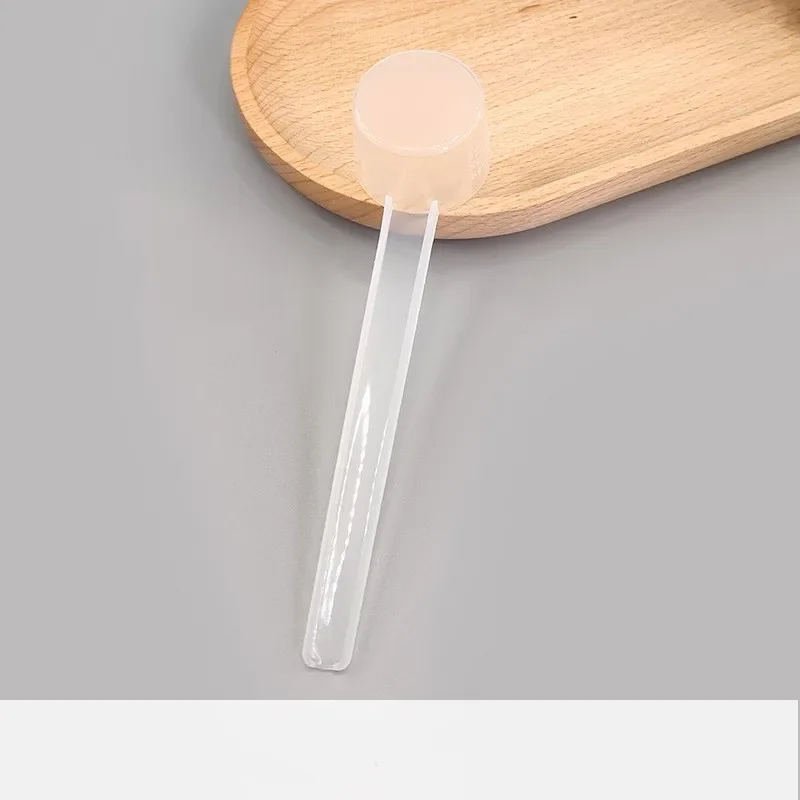 Cuillères à mesurer en plastique 5g 10ml, cuillère à mesurer liquide, cuillère à café, protéines, lait en poudre, boule Gadget de cuisine domestique: vert clair