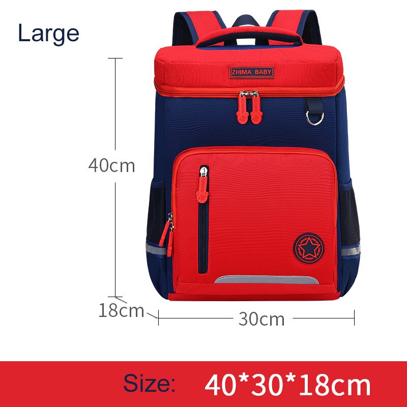 Mode Primaire Schooltassen Voor Meisjes Schattige Kinderen Boek Tas Kinderen School Rugzak Meisje Schooltassen Knapzak Mochilas: large red