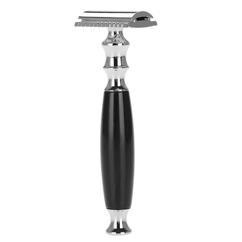 De seguridad ajustable Razors Manual doble-filo de la navaja de afeitar de afeitado clásico suave doble filo maquinilla de afeitar recta bigote afeitado cuchillas herramientas