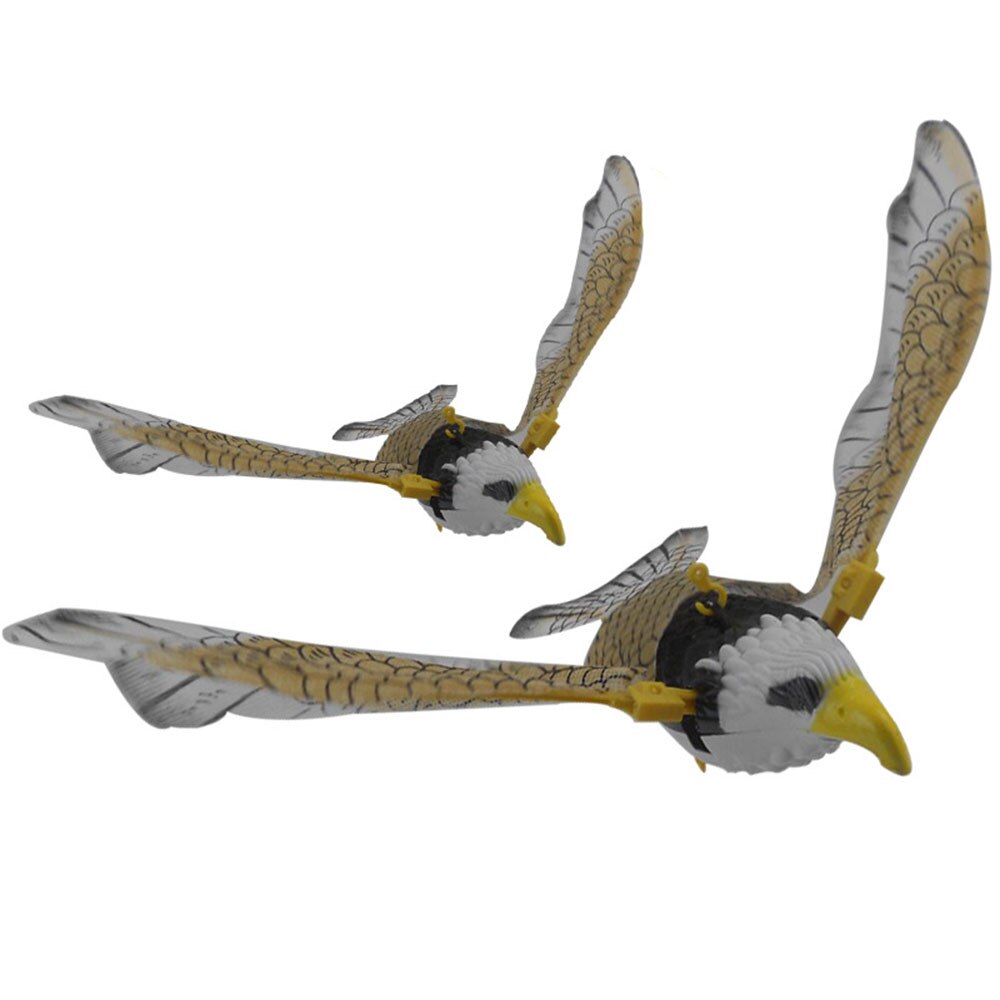 Elektronische Eagle Sling Zweven Hawk Vogels Speelgoed Elektrische Flying Eagle Ornamenten Rotatie Hang Elektrische Huisdier Cadeaus voor nieuwjaar