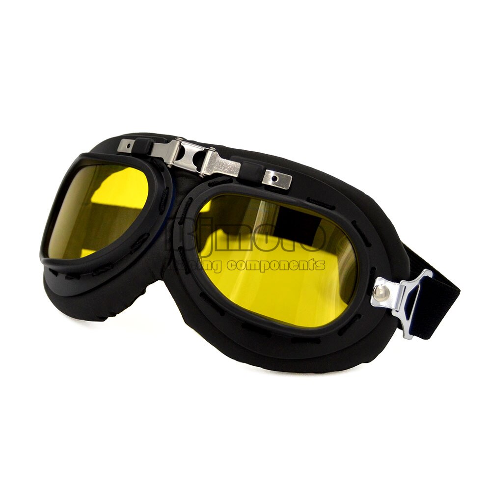 Vintage motorcykel glasögon glasögon retro pilot cruiser steampunk motocross klassiska goggles atv cykel uv skydd solglasögon: Eder