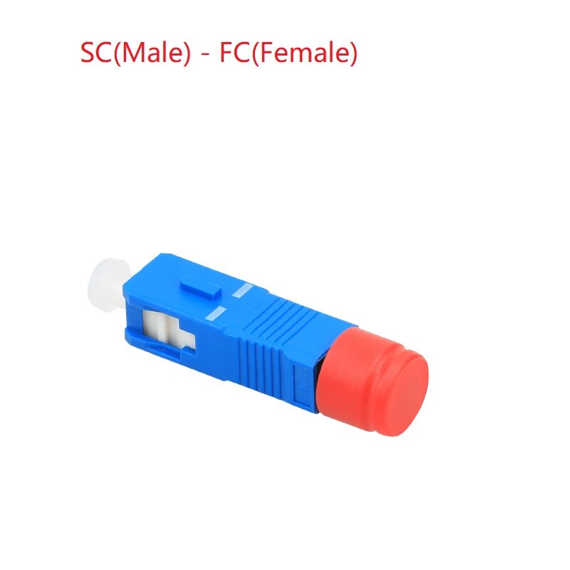 LeeBeTo SC/ST/FC/LC UPC/APC Fiber Optic Adapter/Connector Single/Multi mode Female to Male SM 9/125 Hybrid Adapter: SC-FC SM