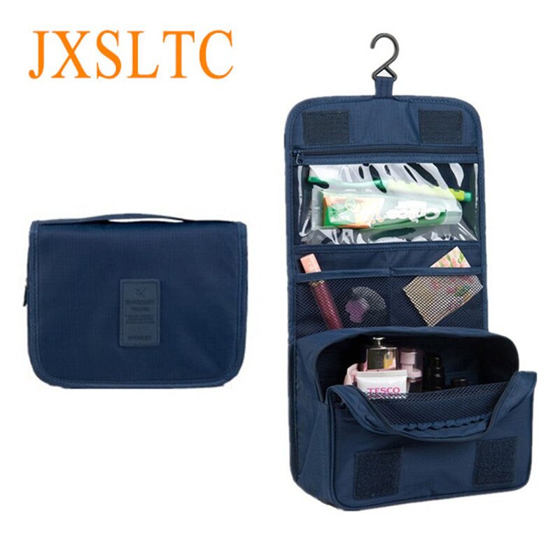 Women's Travel Portable Waterproof Cosmetic Bag Beautician Hanging Toiletry Bags make up Organizer Men women Makeup toilet bag