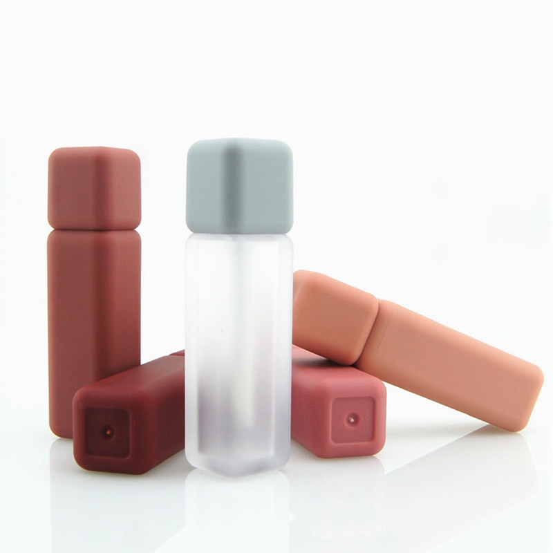 5ml multifarve accentuere frostet tekstur absplastisk makeup værktøj tomme læbe glasur tube praktisk pige lipgloss rør