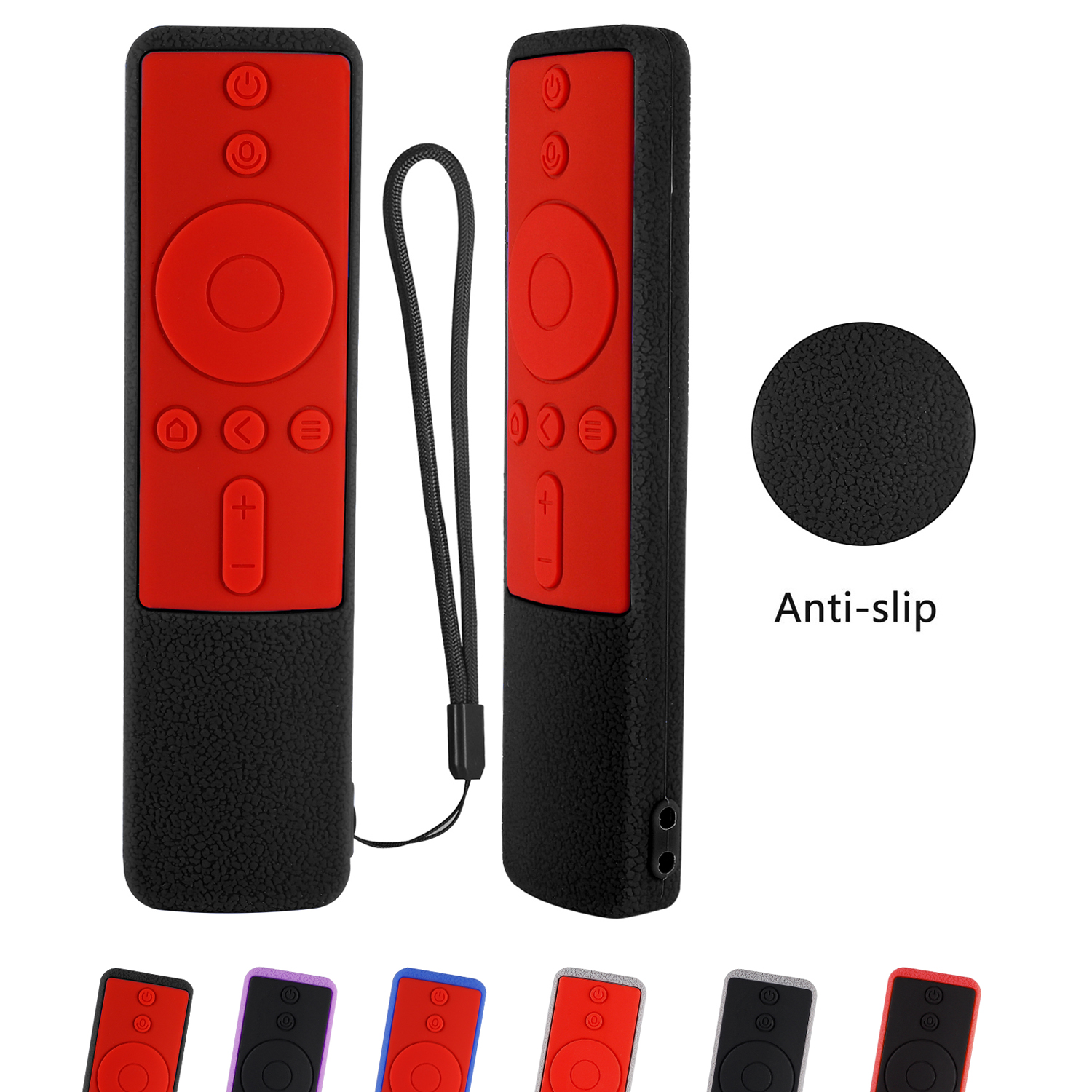 Mando a distancia de silicona para Xiaomi TV, 4A, 4C, 4X, 4S, funda protectora de silicona suave, funda de goma para Xiaomi IP TV, decodificador 4S Pro