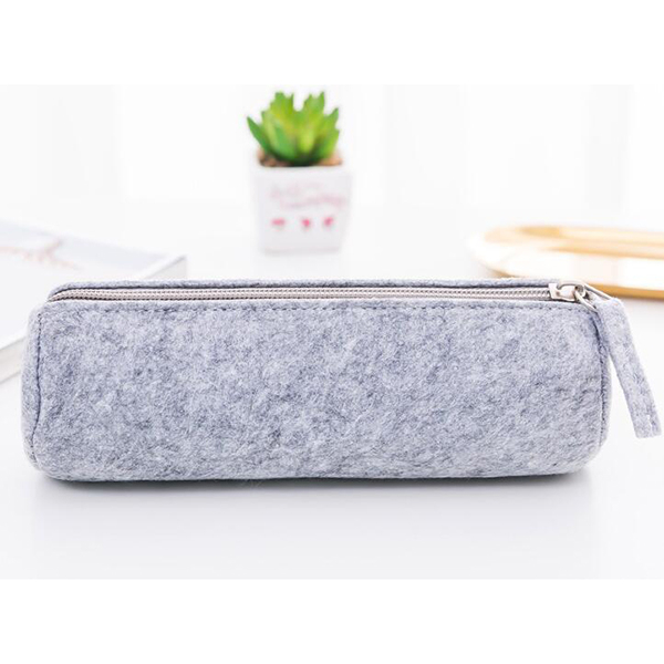 Smiple Effen Kleur Etui Zwart/grijs Pencilcase Estuches School Pennenbakje Potlood Tas Schoolbenodigdheden Student Briefpapier: 1