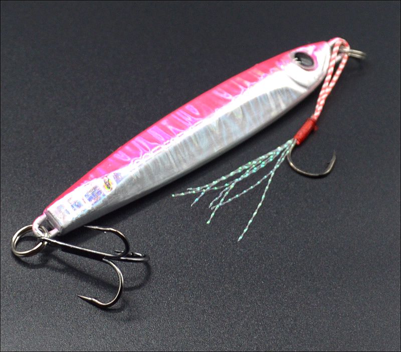 Wldslure 60g saltvand ferskvand støbe bly havabbor jig japan fiskeri jigging lokke med krog
