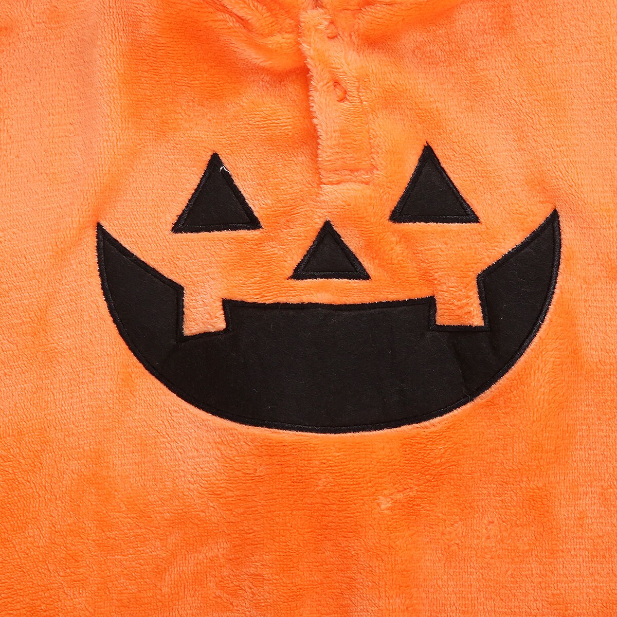 Kleinkind Kinder Baby Mädchen Jungen Halloween Kostüm Kleinkind Baby komisch Geister Muster mit Kapuze Vlies Mantel Kap Mantel