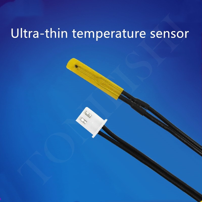 XH-T110 ultra-thin temperature sensor thin film thermistor probe NTC10K surface temperature measuring head patch