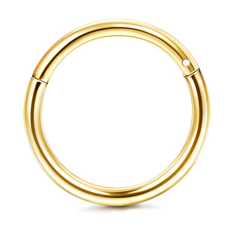 Drperfect 1pc 16G Eyebrow Rings Stainless Steel Belly Lip Cartilage Hoop Rook Daith Earrings Tragus CZ Piercing Curved Barbell: SILVER PLATED