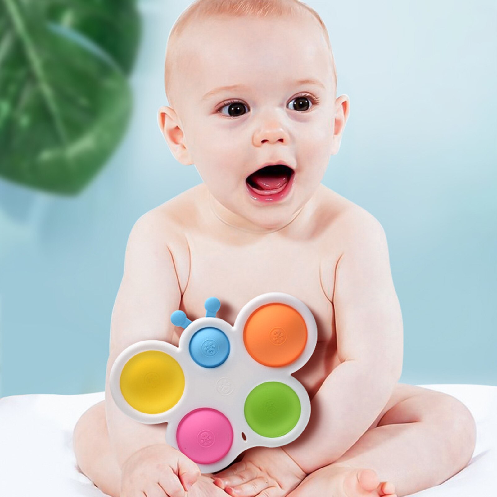 Baby Einfache Sensorischen Spielzeug Pädagogisches Silikon Zappeln Grübchen Spielzeug