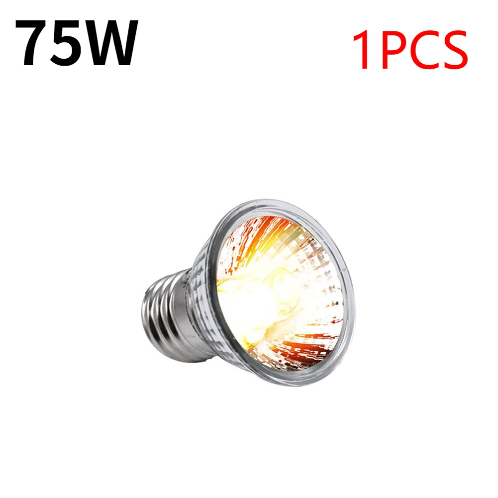 25/50/75W UVA+UVB Reptile Lamp Bulb Turtle Basking UV Light Bulbs Heating Lamp Full Spectrum Sunlamp for Amphibians Lizards: Dark Khaki