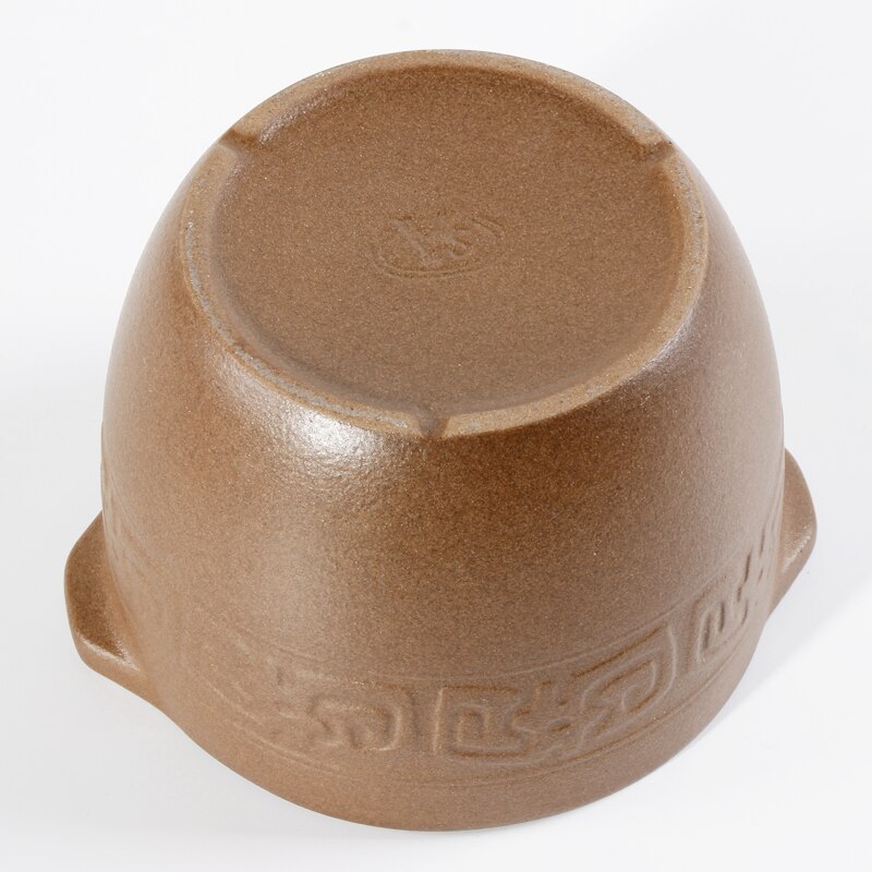 0.8L 1L Casserole Stoneware Stew Cup Household Small Steamed Ceramic Soup Cup Food Bird's Nest Bowl With Handle Ear Clay Pot