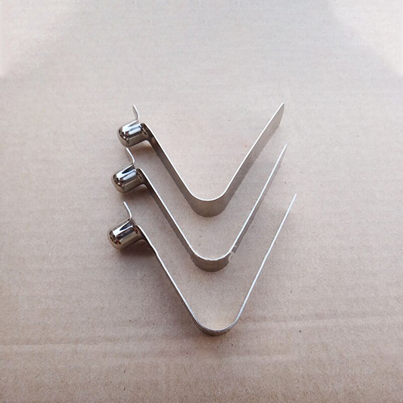 Hardware 4/5/6/7/8/9/10mm Single Warhead V-Shaped Shrapnel In-Tube Positioning Buckle Telescopic Tube Fitting Buckle Circlip