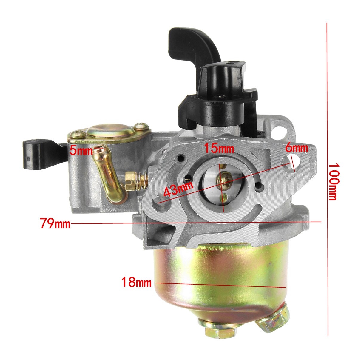 1 Set Carburetor Cement Mixer Belle Minimix Carb For Honda G100 GXH50 Petrol Engine
