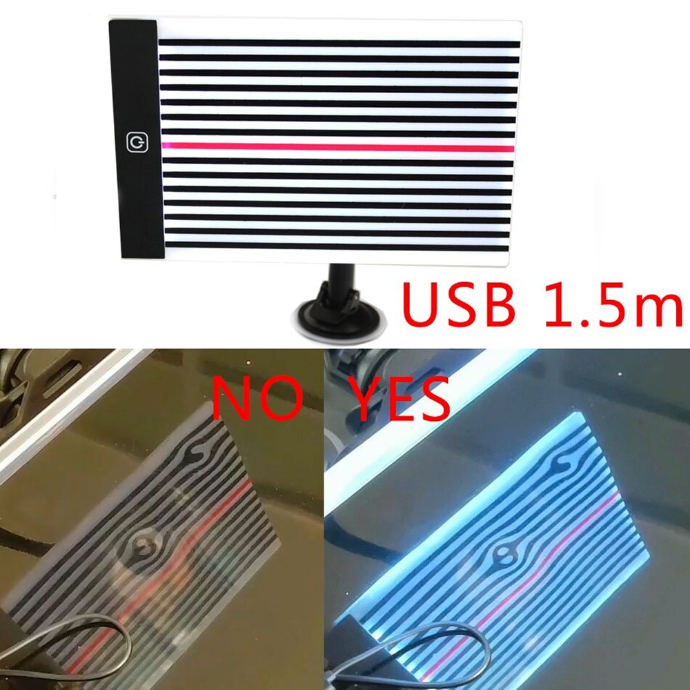 LED Lamp Scratch Reflector Board Light Line Reflecion Boardferramentas PDR Paintless Car Body Dent Repair Tools Dent Removal