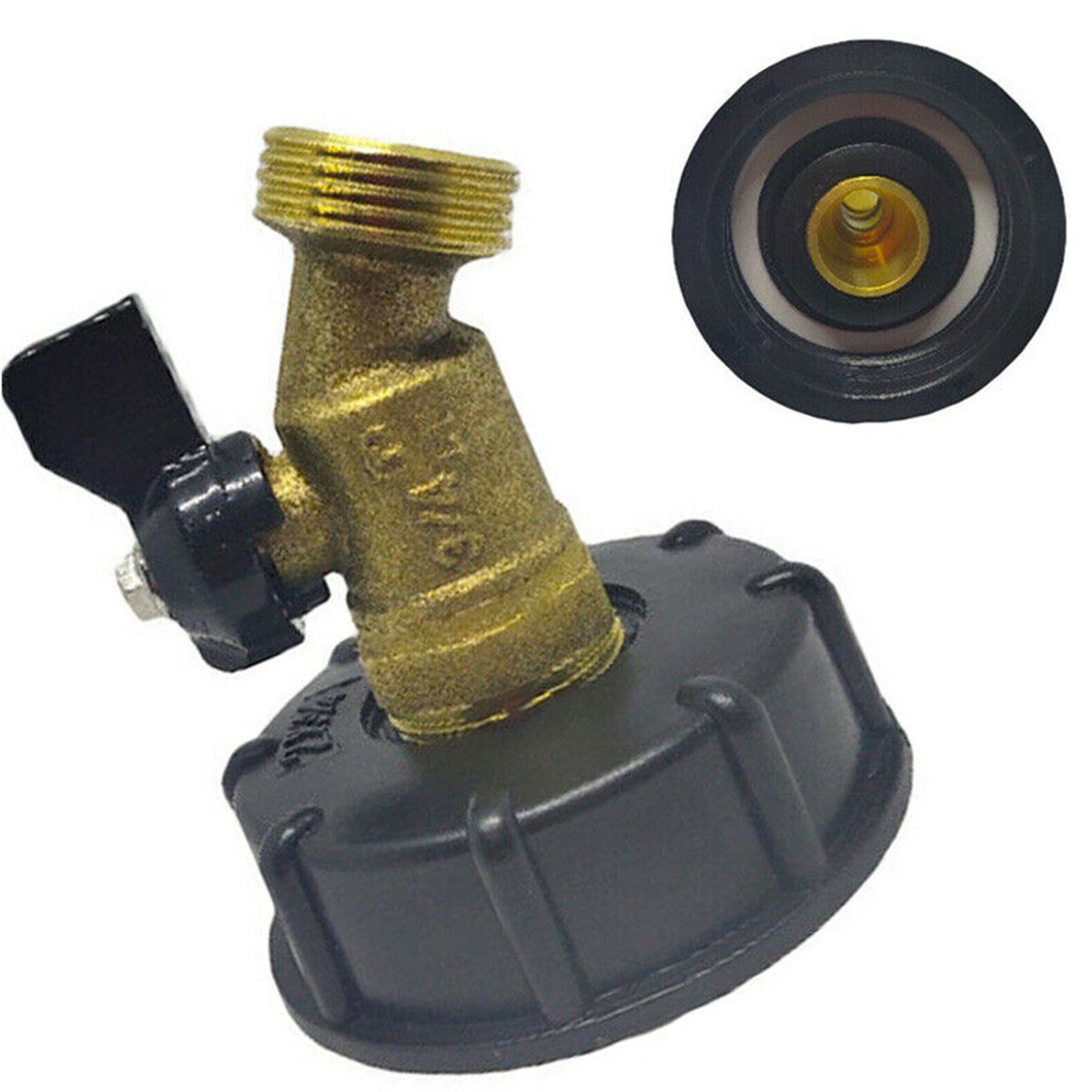 Brass Faucet Butterfly Faucet Water Tank Adapter Faucet Wire Water Tank Adapter Brass Faucet Replacement Connector