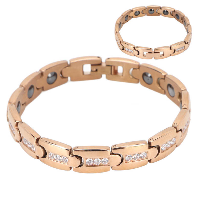 Therapy Bracelet Safe Improve Blood Circulation Magnetic Therapy Bracelet Wear Resistant Pain Relief Reduce Weight for Daily