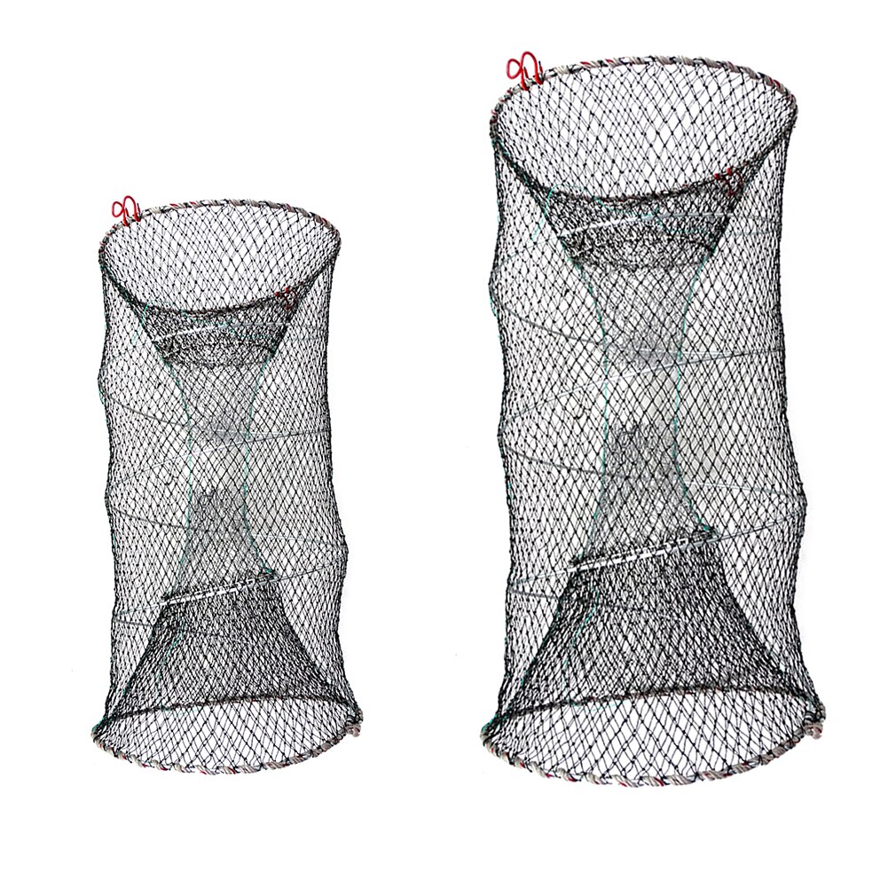 Foldable Fishing Cast Net Crab Trap Fish Cages Fish Trap Loach Shrimp Net Netting Automatic Fishing Cage Foldable Trap Cast Net