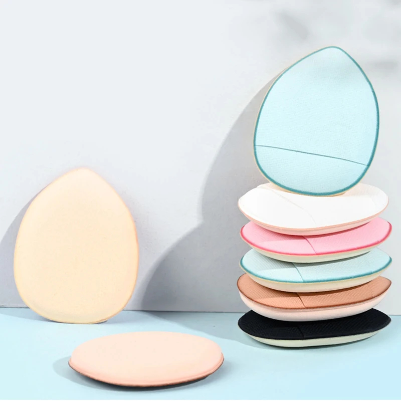 Mini base para dedos, cojín de aire pequeño, esponja en polvo, corrector facial, crema BB, aplicador cosmético, herramientas de maquillaje, 6 uds.
