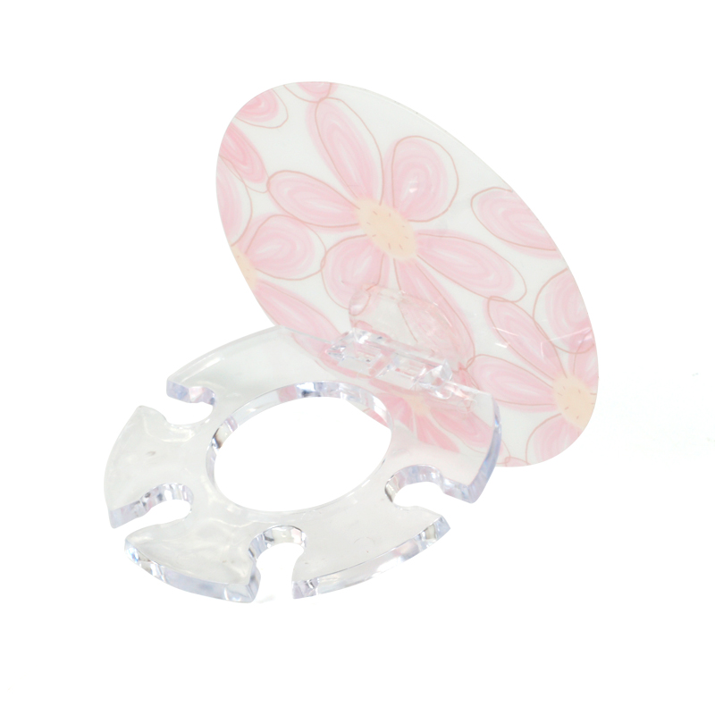 1PC Plastic Toothbrush Holder Toothpaste Bathroom Storage Rack Shaver Tooth Brush Bathroom Organizer Accessories Household Item: flower