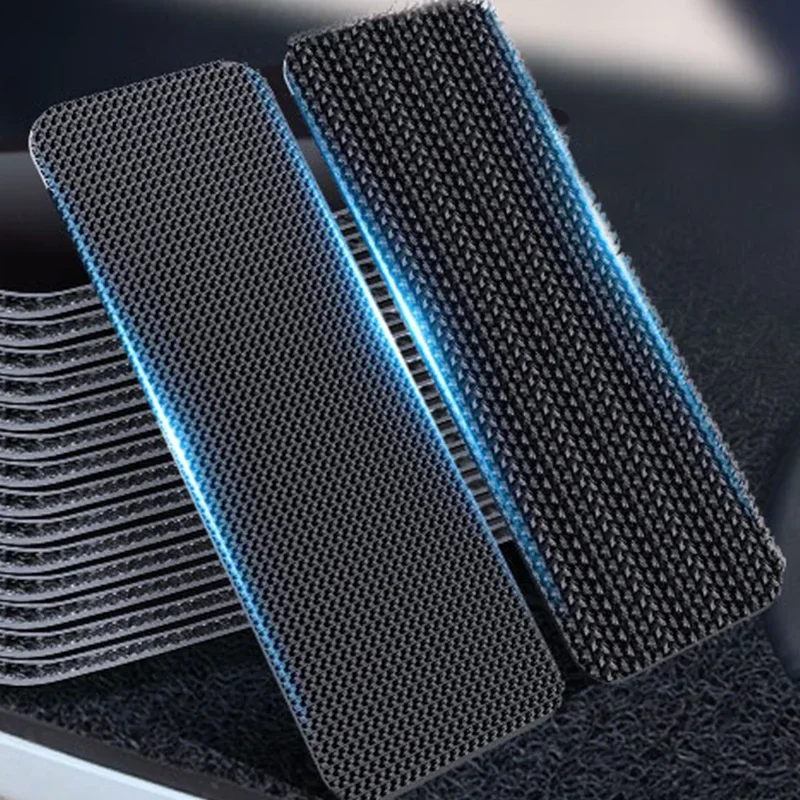 Cinta adhesiva de doble cara Extra fuerte, alfombrillas para el suelo del coche, organizador de cables de gancho y bucle autoadhesivo, sujetadores para alfombras para el hogar, 2/200x