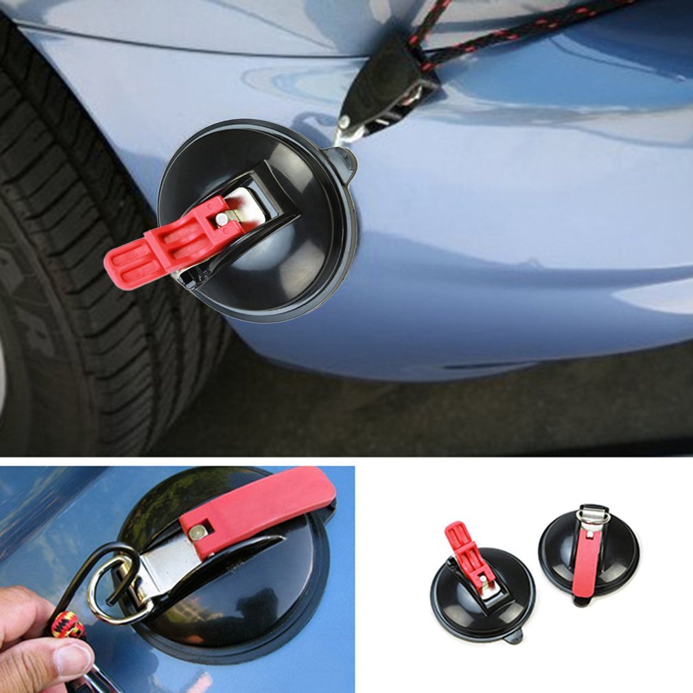 Zuignap Anker Zware Tie Down Auto Mount Bagage Dekzeilen Tenten Anker Met Beveiligen Haak Universele Voor Auto Vrachtwagen