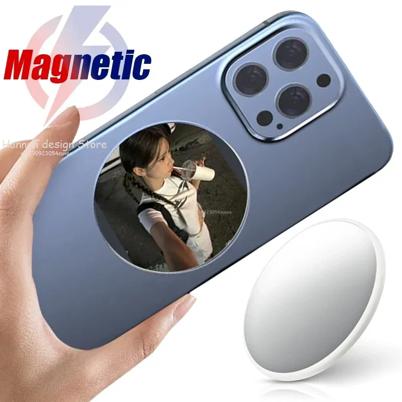 Magnetische telefoon selfie spiegel voor Magsafe IPhone 15 Pro Max mobiele telefoon achteruitrijcamera spiegel voor groothoek selfie vlog video