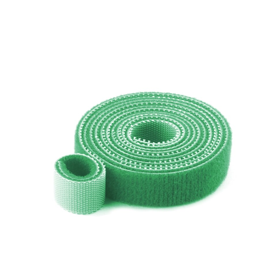 20mm 2PCS 3PCS Cable Ties Wire Bandage Hook Loop Fastening Tape Cable Self Adhesive Strap Holder Nylon Wire Management Storage: 3PCS Green