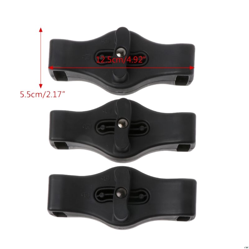 Stroller Plastic Nesting Insert Fittings for Yoyaplus Stroller Connector 3 Packs Black