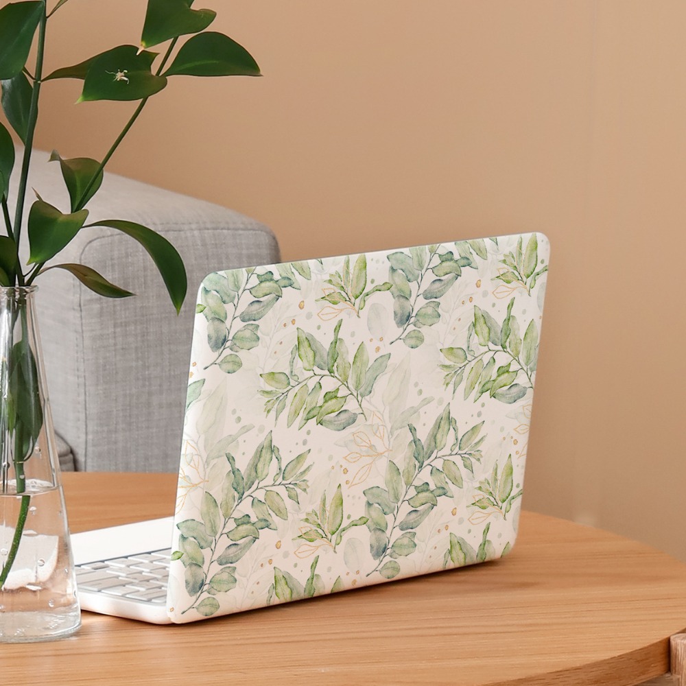 Naklejki na laptopa 16 cale diy, wodoodporne, dekoracyjne, skórki na notebooka, skórki z pvc, do komputerów mac/hp/dell/lenovo/acer: Pomarańczowy