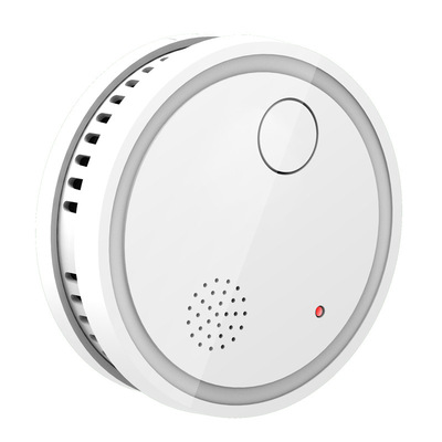 Intelligent WiFi Strobe Smoke Detector Wireless Fire Alarm Sensor Support 433MHZ Work with Tuya APP Control Office Home Smoke: Default Title